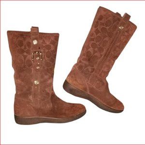 Tulip signature Coach boots